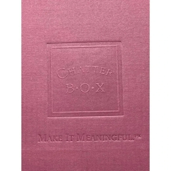 ChatterBox Postbound 8 x 8 inch Scrapbook Pink Green Stripe New Open Package - Picture 2 of 6